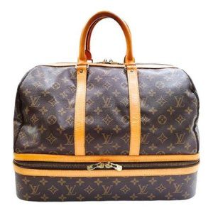 Louis Vuitton LV Travel Bag  Sacsport Brown Monogram #310